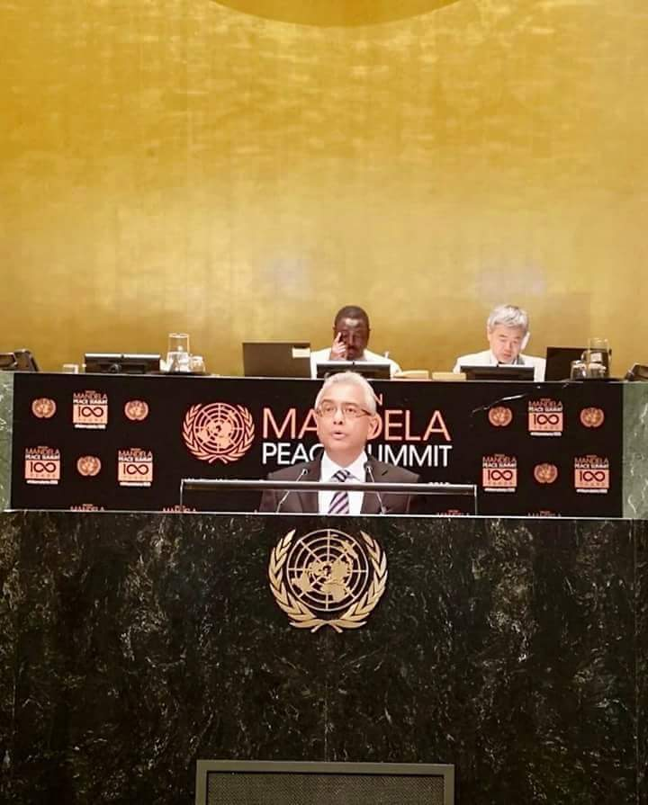 73ème session de l’assemblée générale des Nations Unies, Pravind Jugnauth prend la parole 