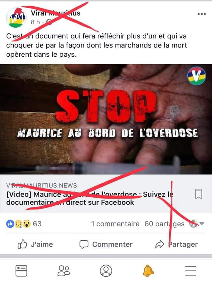 Stop au plagiat Viral Mauritius !