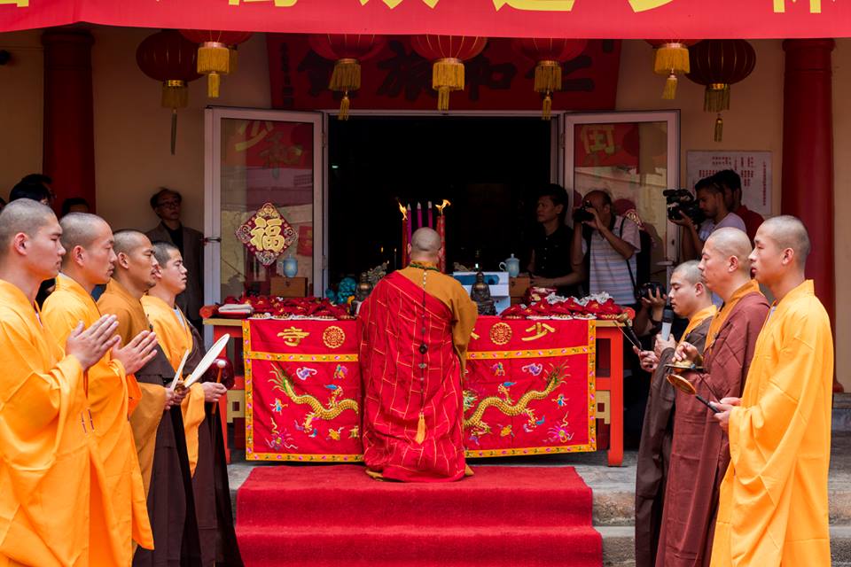 [Diaporama] Cérémonie de bénédiction du Chinatown de Maurice par le Grand Maître Shi Yan Zhi 