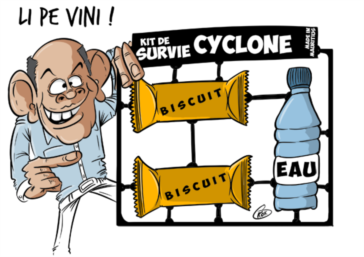 L'actualité vu par KOK : le Kit de survie Cyclone !
