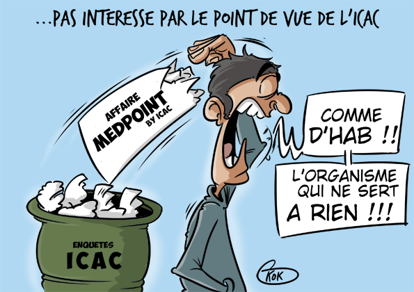 [KOK] Le dessin du jour : Affaire Medpoint by ICAC