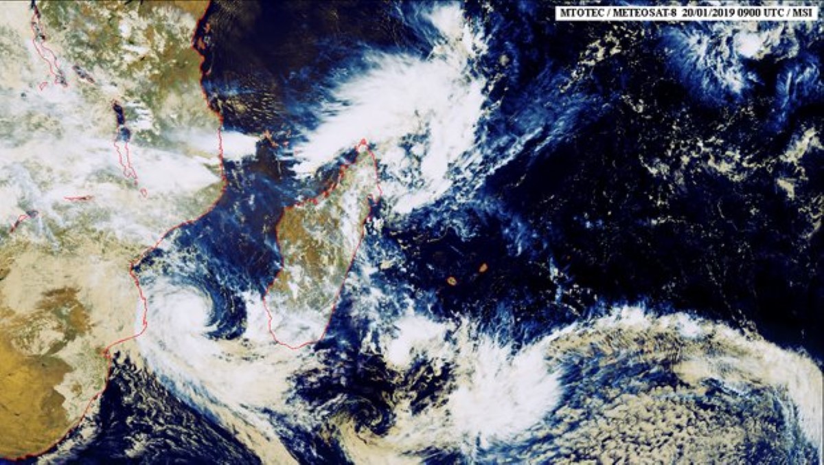 La tempête tropicale baptisée Desmond est à 1685 km de La Réunion