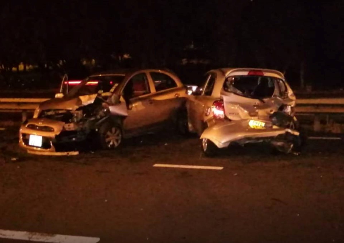 Accident à Rose-Belle: collision entre deux voitures sur l’autoroute