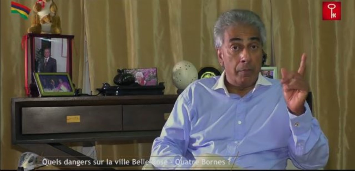 [Vidéo] Metro Express ville de Belle-Rose/Quatre-Bornes : Arvind Boolell lance un appel à Nando Bodha