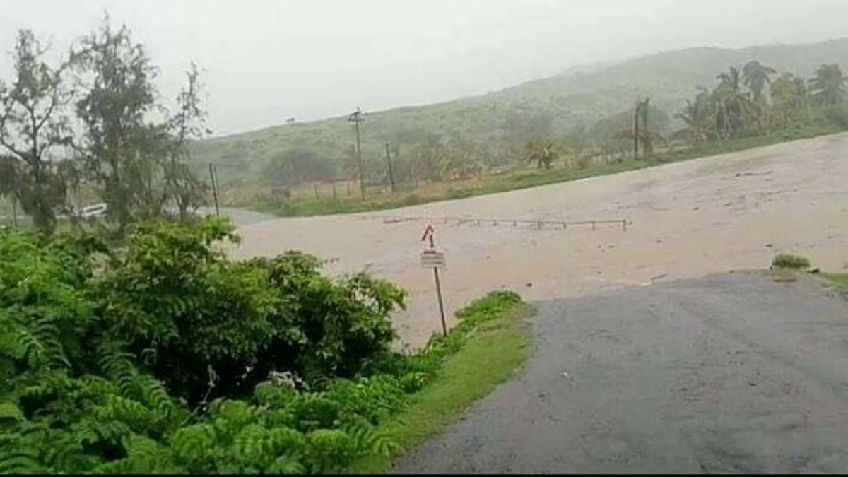 Le cyclone tropicale Joaninha commence à s'éloigner de Rodrigues 