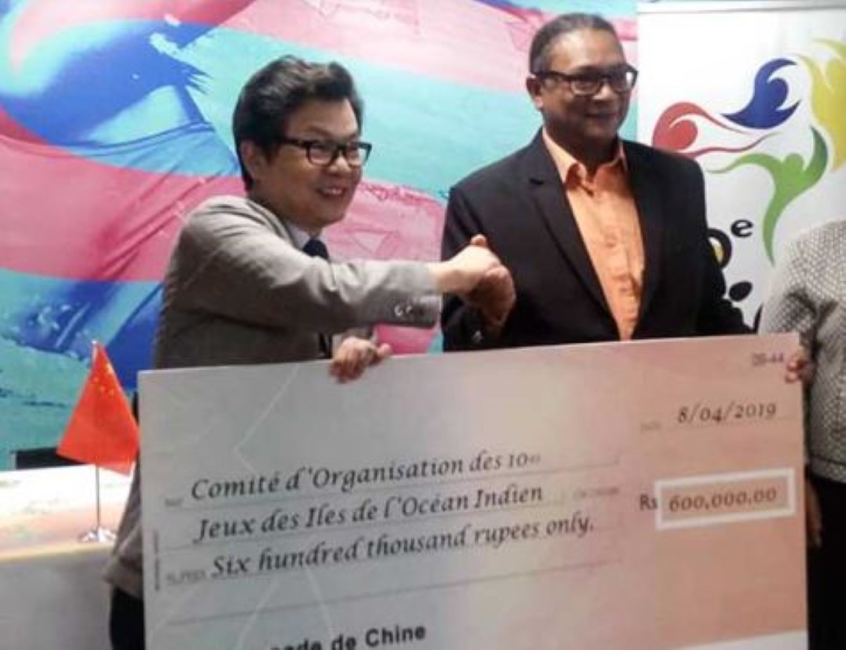 Les Jeux des Iles sous les couleurs de la Chine : l’Ambassade de Chine offre Rs 600 000