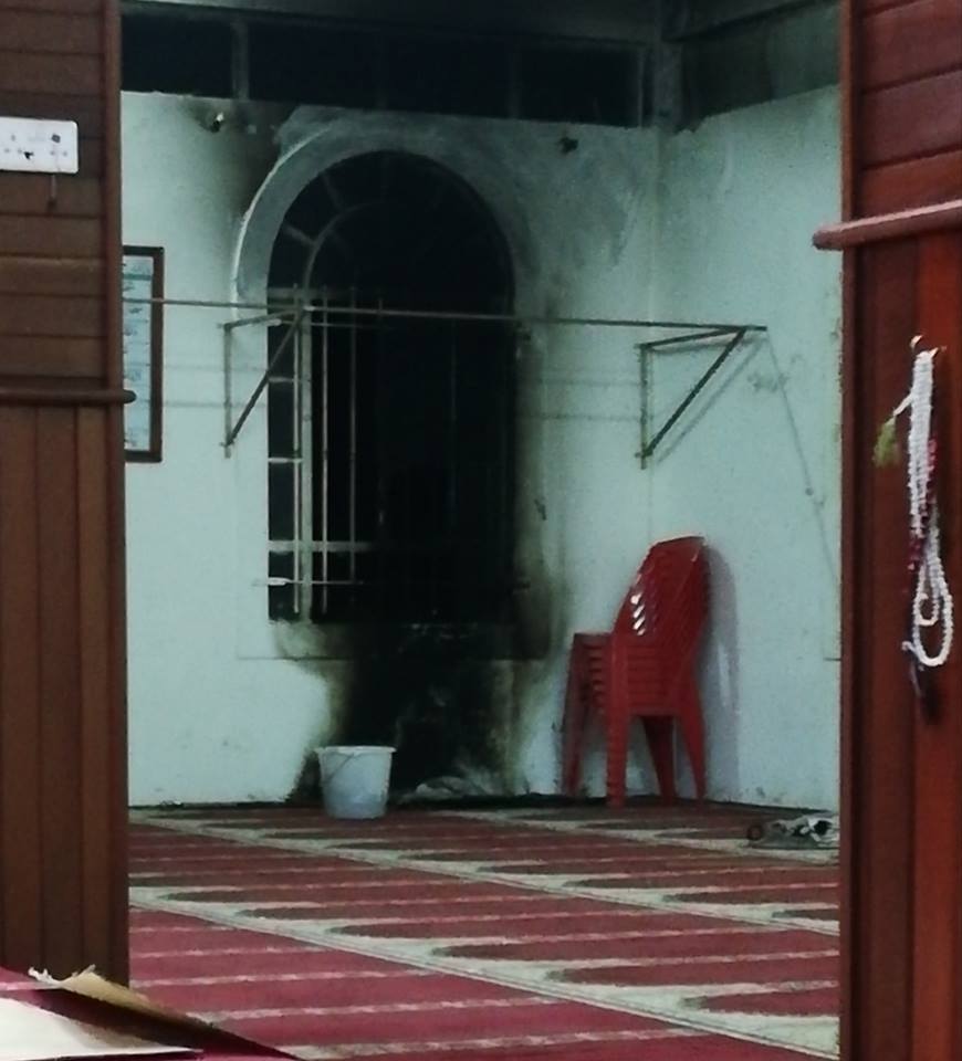 Rivière Citron : Acte de vandalisme visant une mosquée