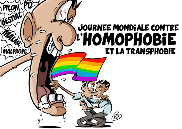 L'actualité vu par KOK : Journée mondiale contre l'homophobie et la transphobie