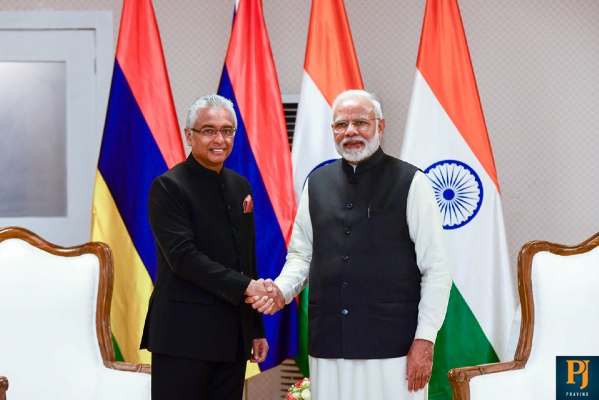 Pravind Jugnauth invité en Inde à la prestation de serment de Narendra Modi