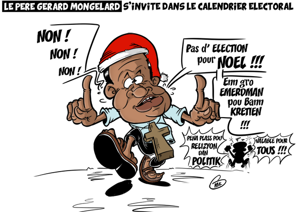 L'actualité vu par KOK : Le père Gérard Mongelard s'invite dans le calendrier électoral