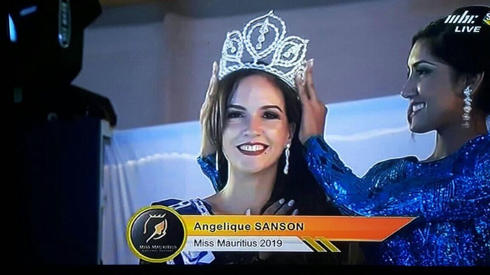 Angélique Sanson est la nouvelle Miss Mauritius 2019-2020