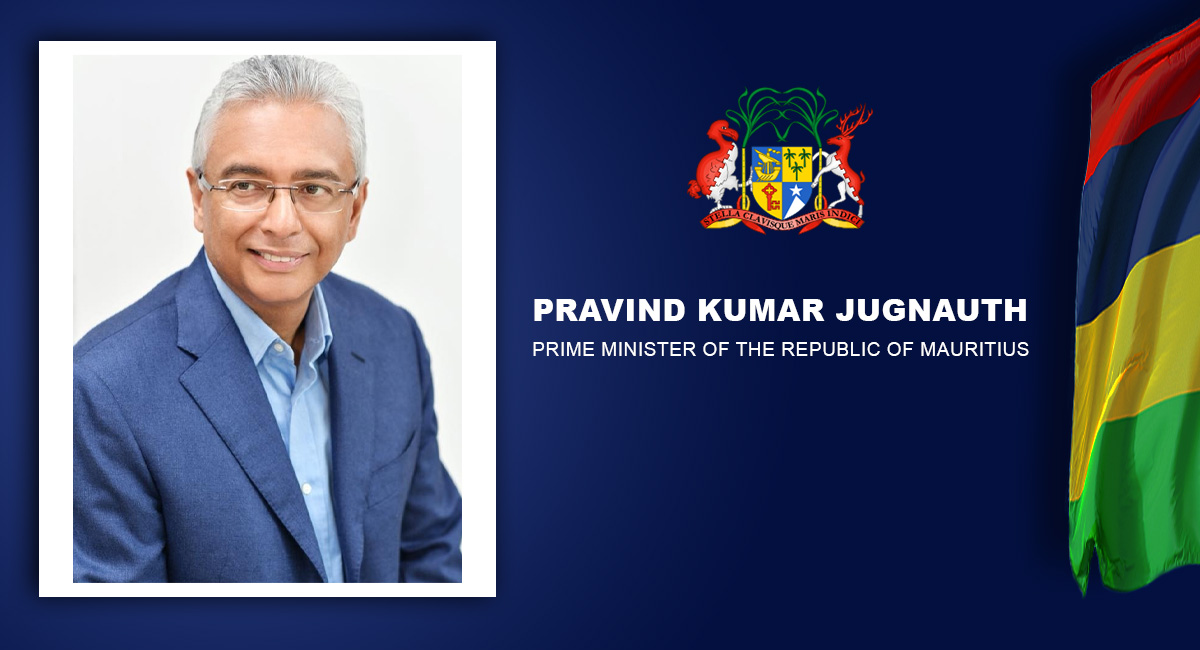 Pravind Jugnauth est élu Premier ministre de la République de Maurice
