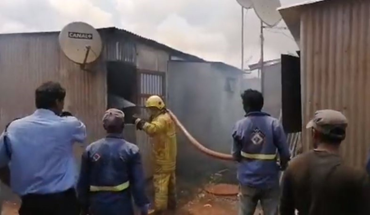 Incendie à Cité Longère, Baie-du-Tombeau : Deux bébés en difficulté respiratoire transportés à l'hôpital