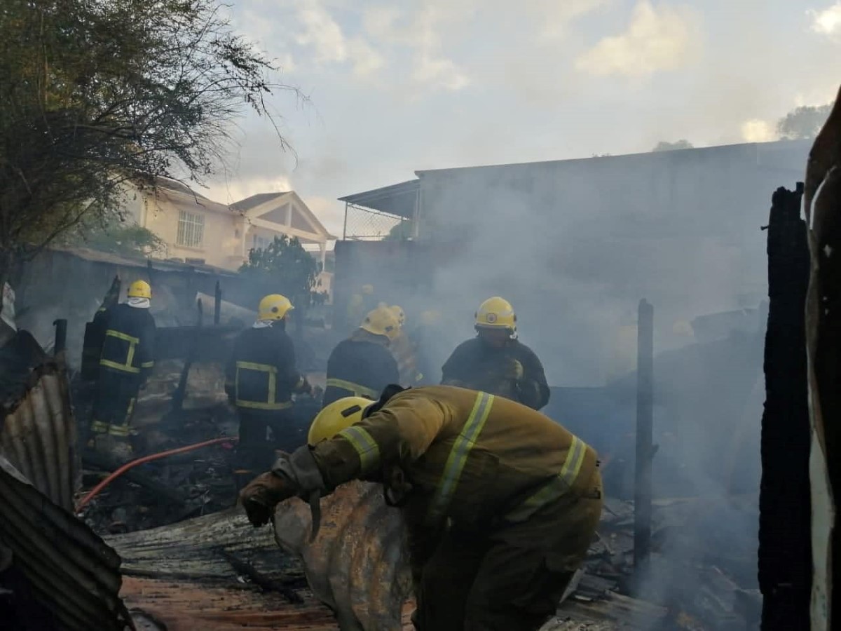 Cité Longères: Quatre maisons ravagées par un incendie en ce jour de Noël