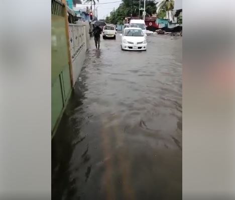 Avis de fortes pluies : Routes impraticables et inondées