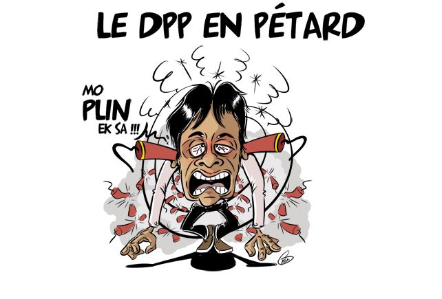 [KOK] Le dessin du jour : Le DPP en pétard contre les pétards