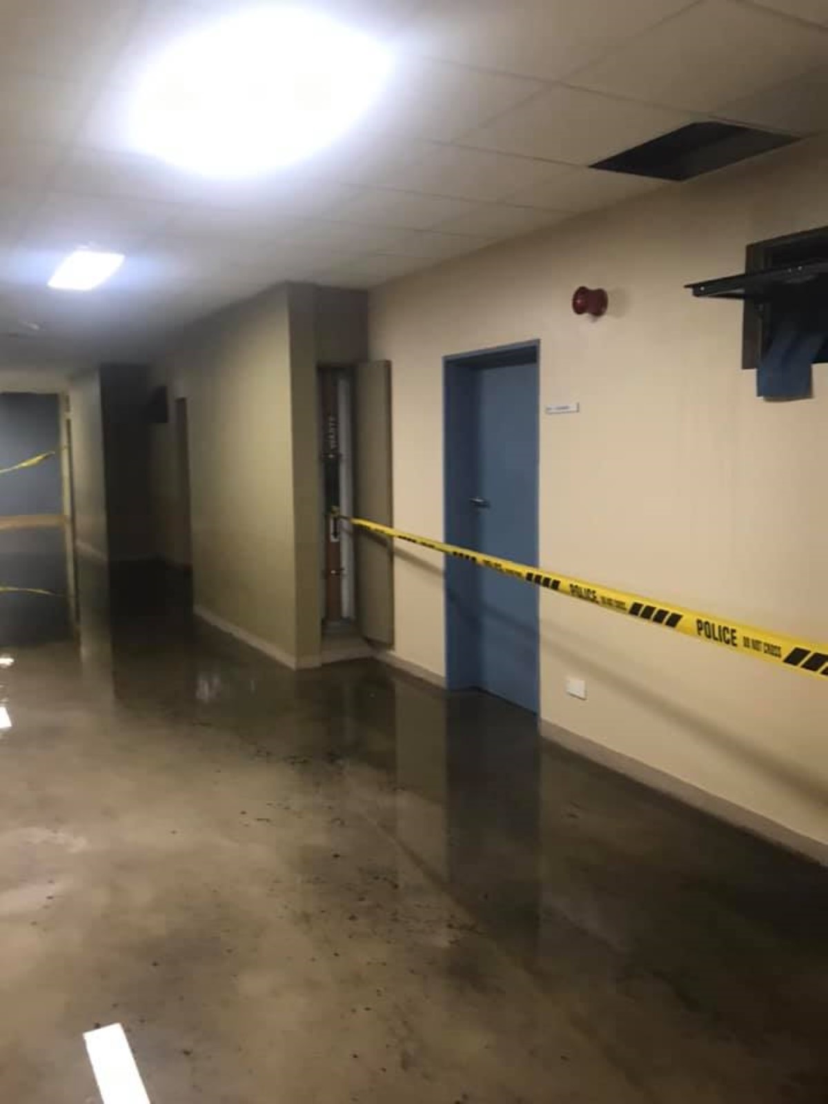 Hôpital Jeetoo : plan d'urgence en cas d'inondation, mais manque de bol c'est le feu