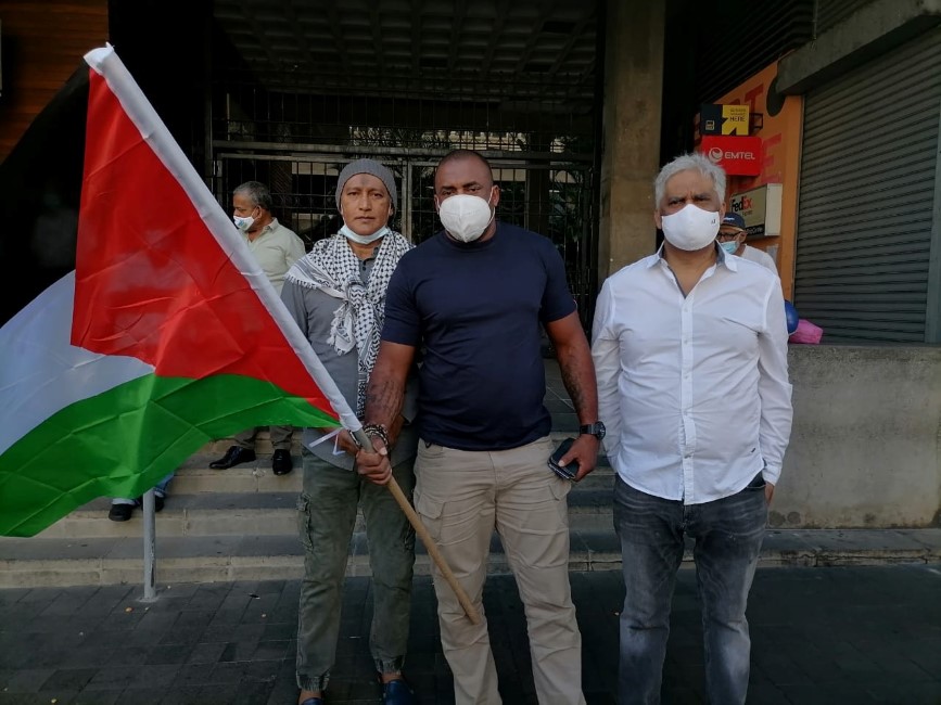 Manifestation de soutien à la cause palestinienne : Bruneau Laurette convoqué au CCID