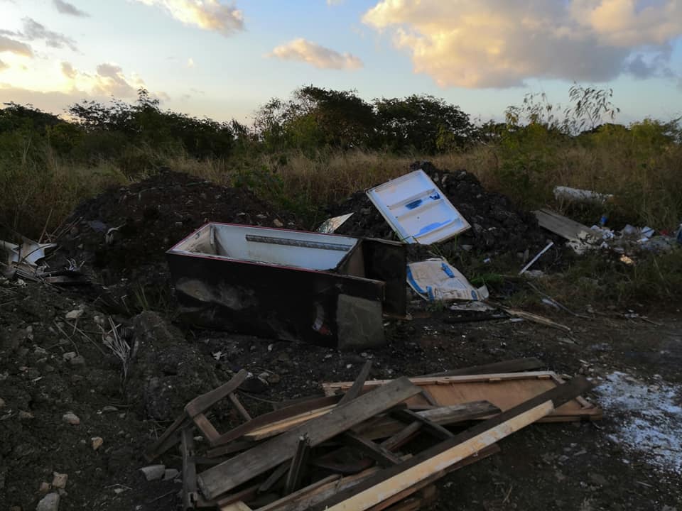En images, un dépôt d'ordures à ciel ouvert à Coromandel