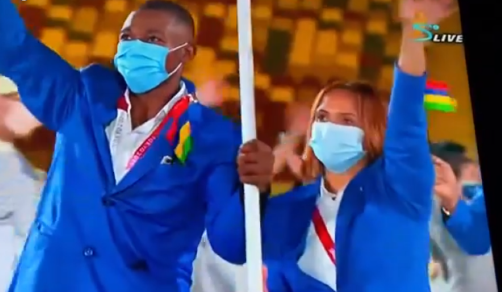 [Vidéo] JO-2020: la cérémonie d'ouverture des Jeux de Tokyo avec la délégation mauricienne