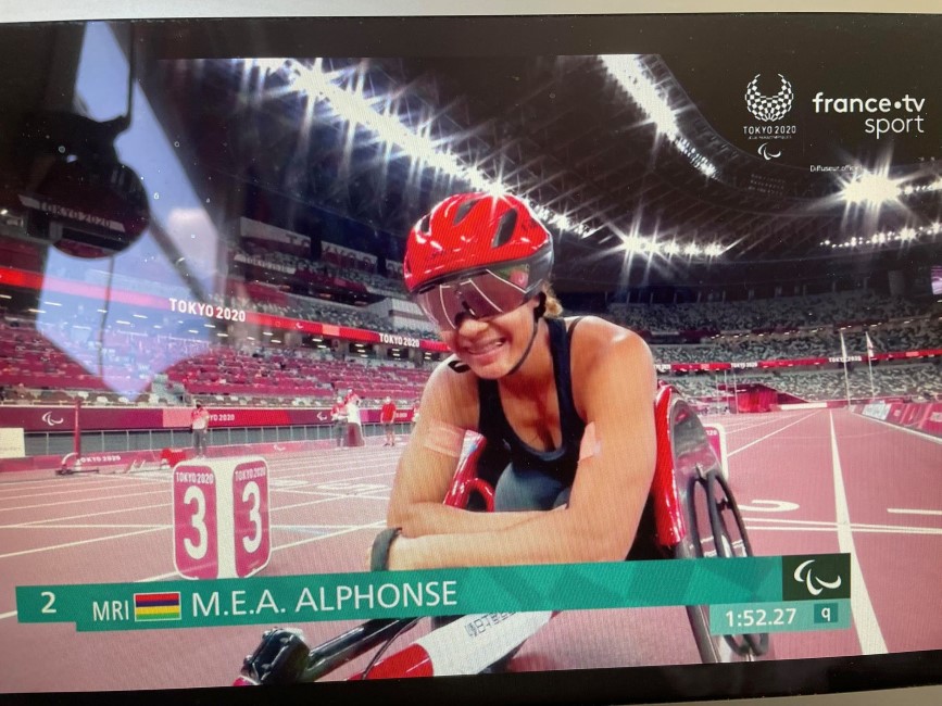 Jeux Paralympiques de Tokyo 2020 : Noemie Alphonse termine 7ème à la finale des 800 m