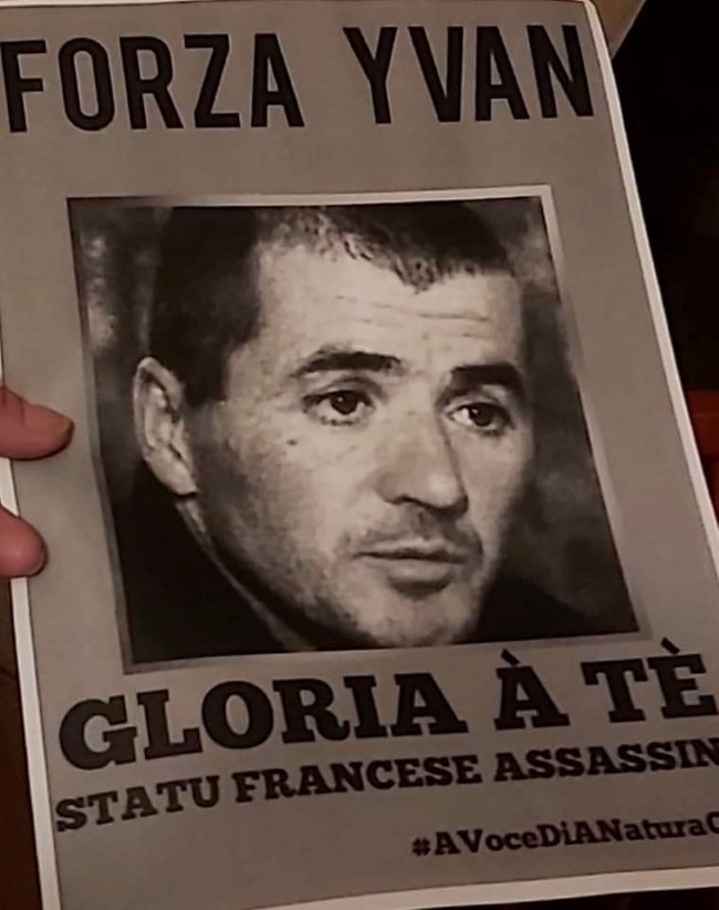 Le militant nationaliste corse Yvan Colonna est décédé
