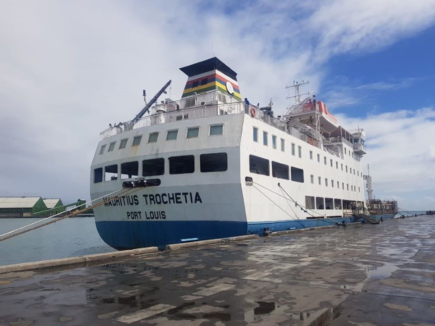 Rodrigues : Des passagers seront de retour sur le Mauritius Trochetia