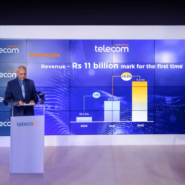 Mauritius Telecom annonce des profits de Rs 1,1 milliard et tape sur Sherry Singh