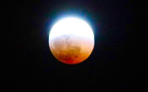 La Lune Rousse : L’éclipse lunaire à 22h45 à Saint-Pierre, Ile de la réunion