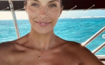 Camille Cerf, Miss France 2015, fait sensation avec les clichés de son séjour à l’île Maurice.