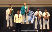 17th All Asia Shinkyokushinkai Karate Championship 2018 : Zakariyya Ozeer sur le podium à la 3ème place