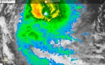 Le cyclone intense CILIDA à 300km de Maurice