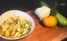 Recette de Pilon Pilé : La salade de chou blanc à la mangue
