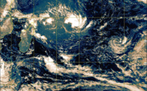 Une perturbation tropicale à 960 km de Rodrigues