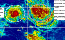  La future tempête Funani  à 630 kms de Rodrigues