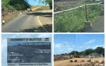 [Vidéo] Un rond point en construction pour relier chemin 20 pieds à Anse-la-Raie fait polémique