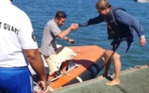 Le touriste russe retrouvé sain et sauf après plus de 20 heure en mer