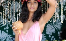 Vaimalama Chaves - Miss France 2019 de passage à l'île Maurice