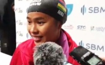 JIOI 2019 - Natation : Alicia Kok Shun remporte la médaille d'or au 200 mètres brasse dame