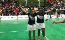 JIOI 2019- Badminton : Aurélie Allet - Kobita Dookhee remportent l'or en double dame