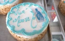 Recette d'une version du gâteau Marie à base de pâte d'amandes