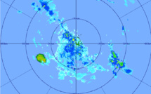 Des averses avec des orages se sont déclenchées dans plusieurs régions de l'île 