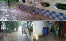 📷 Avis de fortes pluies à Maurice : A Le Hochet, Terre Rouge, une maison sous les eaux
