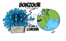 [KOK] Le dessin du jour : My name is Corona