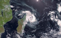 La forte tempête tropicale Herold est centrée à environ 800 km au nord-ouest de Maurice