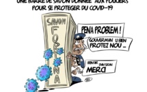 [KOK] Le dessin du jour : Une barre de savon offerte aux policiers pour se protéger du Covid-19