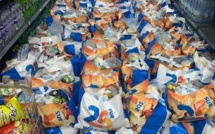 La moitié des personnes recevant une allocation pour une aide à domicile ont reçu leur food pack
