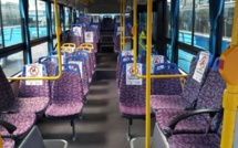 📷 Covid-19 : Un autocollant indiquera aux passagers où ne pas s’asseoir dans les autobus de la CNT