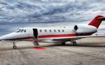 Six jet privés ont atterri à l'aéroport de Plaisance depuis septembre 2020