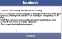 [Paul Lismore] To the precious little bastards who complain to FB that my language 'offends' them...